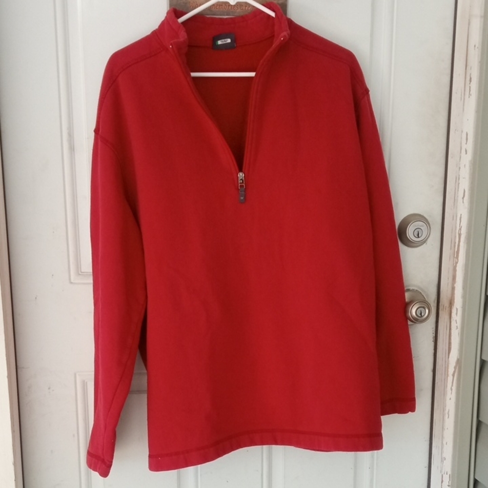 Men's Large Woolrich Fleece Quarter Zip